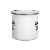 Good Morning. Pumpkin. Lifestyle Enamel Coffee Tea Cup Mug, Mug, $ 27.50, A Moment Of Now™